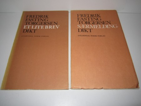 Fredrik Fasting Torgersen: Særmelding + Et lite brev.