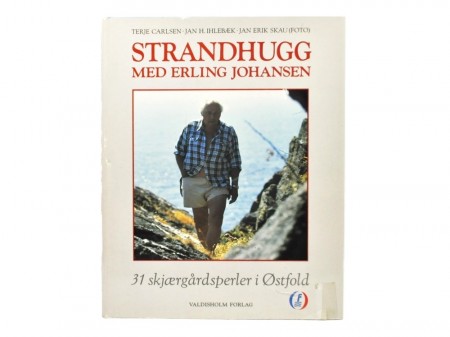 Strandhugg med Erling Johansen. Signert.