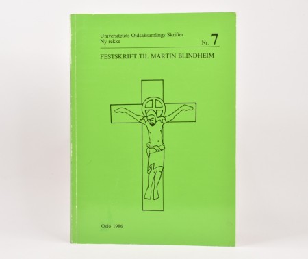 Festskrift til Martin Blindheim ved 70-årsdagen 2. februar 1986.