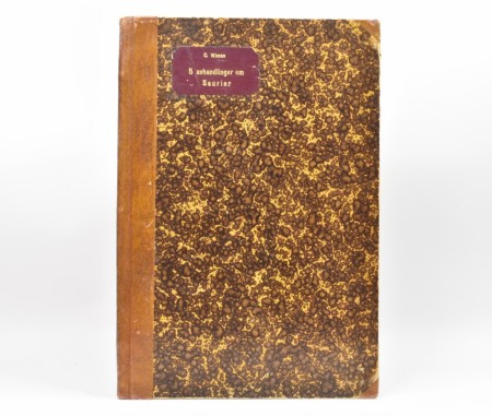 C. Wiman:  [Spitsbergen]  5 avhandlinger om Saurier.