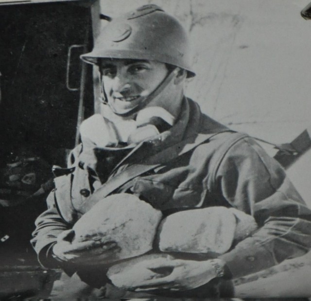 Fransk alpejeger ved Bjerkvik